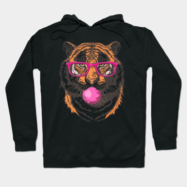 Tiger Signature Stripes Hoodie by JocelynnBaxter